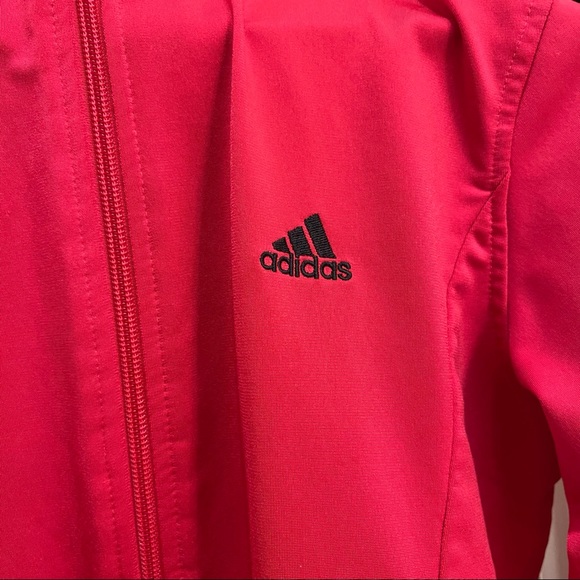 Women’s adidas bundle red track jacket sz medium with climacool alpha skin - Picture 4 of 6